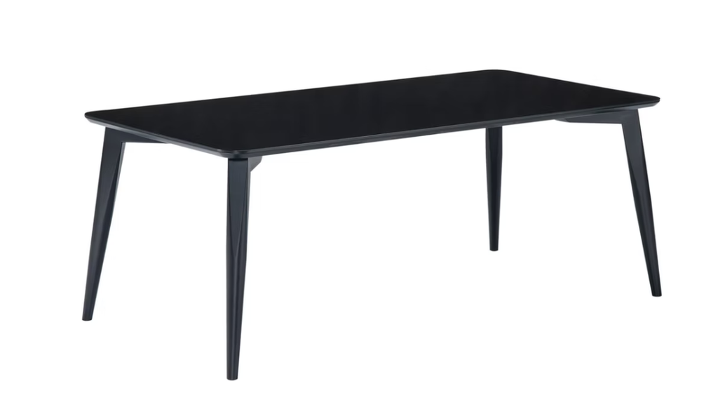 MESA COMEDOR EVELIN COLOR NEGRO 218X110X77 SULMSA1233 