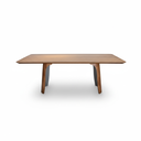 MESA COMEDOR TIANA COLOR ALMENDRA Y FENDI 200X100X78 SULMSA0463 