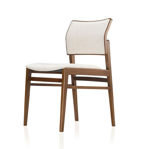 SILLA ZÉLIA COLOR NEGRO TELA H54 SULCAD360