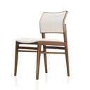 SILLA ZÉLIA COLOR NEGRO TELA H54 SULCAD360