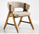 SILLA VIENA COLOR ALMENDRA TELA I13 SULCAD1054 