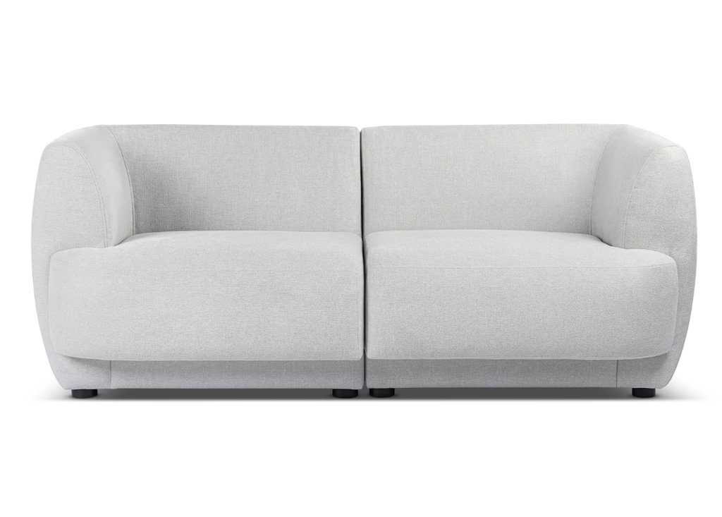 SOFA 2 PUESTOS AMUR GRIS CLARO 4A71 SER030111