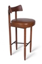 SILLA DE BAR ALC SEM1562-NGF-CUERO