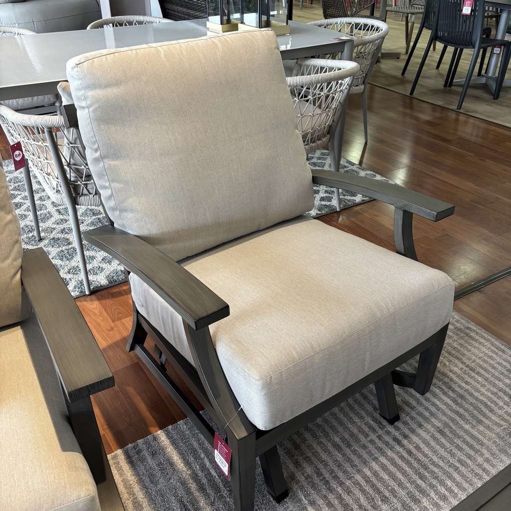 SOFA INDIVIDUAL MARTINEQUE GRIS COJIN BEIGE HAI16C067A