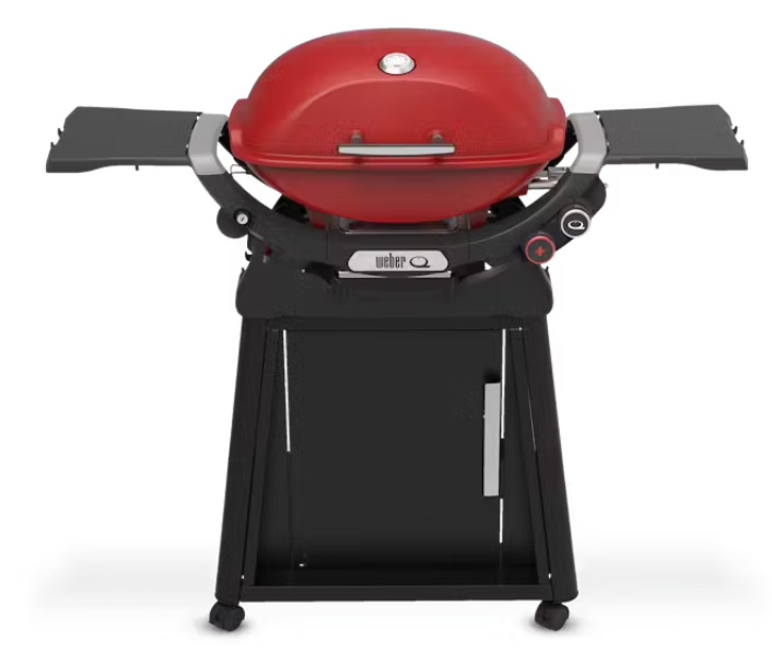 PARRILLA GAS Q2800N CON CARRITO ROJA WEB1500391