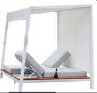 DAYBED KUTA PAVILION 205X210X250 CM J5AP6110N43ALU