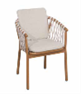 SILLA COMEDOR CON  BRAZOS CHIENGMAI J5AAC5321B04ROP