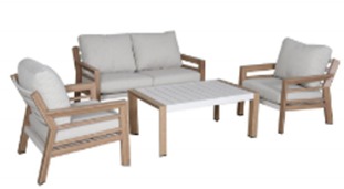 SET SOFA DIONE DOBLE 2 INDIVIDUALES Y MESA DE CENTRO HAI18C060A-CLB-KD-C