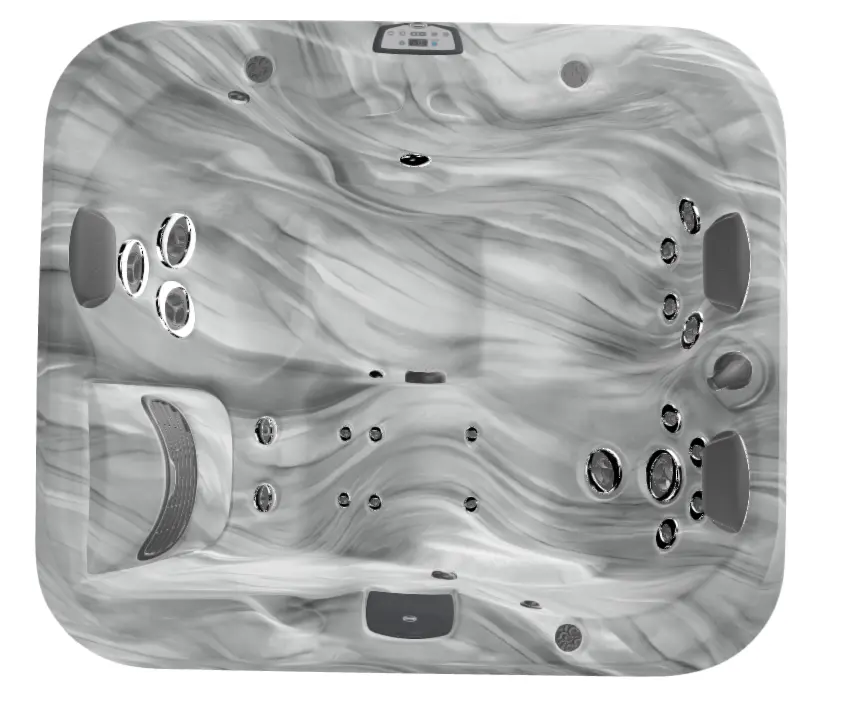 SPA JAC315 CON TAPA Y SMART TUB CABINET SMOKED EBONY SHELL MORNING MIST 2026