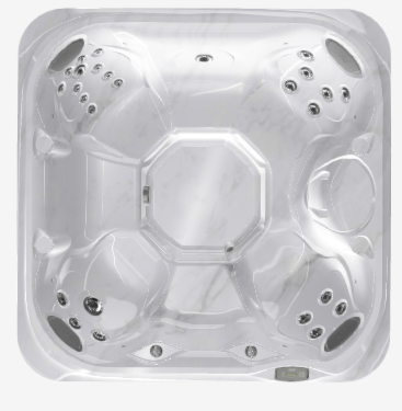 SPA JAC225 CON TAPA Y SMART TUB CABINET PECAN SHELL SILVER PEARL 2026