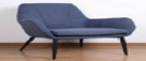 [NEKP1492-0030] Butaca Nara, color azul rey (Garantía: Estructura 1 año / Tela y cojines 3 meses) ( Uso residencial ) Mueble de interior