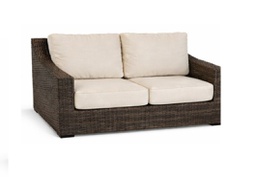 [BL9] SOFA DOBLE UBUD  CAFE MIXTO COJINES BEIGE 82X206X90 CM (PTY)