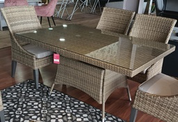 [BL30] MESA COMEDOR BOREAL RECTANGULAR NAPOLI 150X100 CM (PTY)