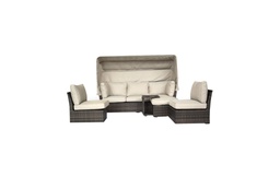 [BL14] DAYBED UBUD CAFE MIXTO COJINES BEIGE HAI15C013A-W-3D