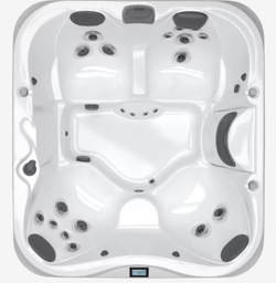 [BL442] SPA JAC325 CON TAPA CABINET MODERN HARDWOOD SHELL SILVER PEARL