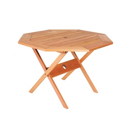 [BL606] MESA COMEDOR IPANEMA OCTAGONAL PLEGABLE 120X110 CM TUB501303-49