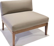 [BL577] SOFA INDIVIDUAL PAMPERO SIN BRAZOS COJINES CEMENT (PTY)