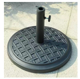 [BL1110] BASE SOMBRILLA CENTRAL POLE CEMENTO HAIBASE-CEMENT