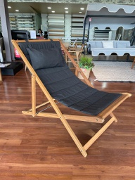 [BL1076] SILLA PLEGABLE DIAMANTINA CON SLING COLOR CARBÓN