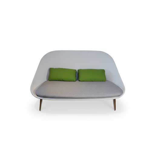 SOFA DOBLE DINOSAUR EGG SLING BLANCO COJIN GRIS 	J5AC5317N08TEX