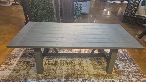 MESA COMEDOR PANAMA COLOR BRUSHED GREY 215X100CM