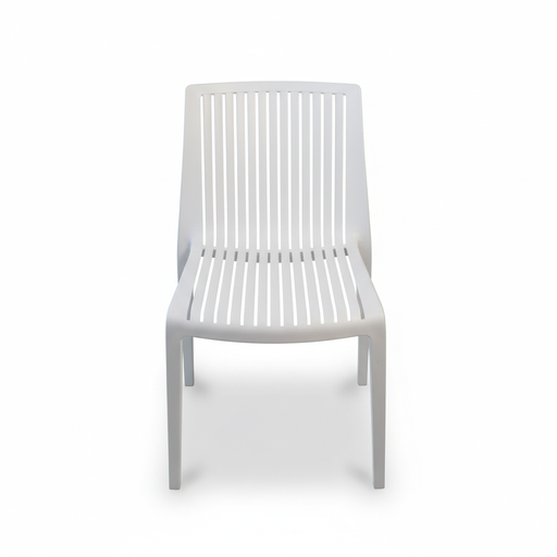 SILLA COOL SIN BRAZOS BLANCA