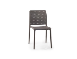 [BL5497] SILLA FAME-S SIN BRAZOS TAUPE