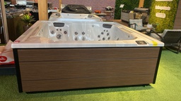 [BL5831] SPA JLXL CABINET MODERN HARWOOD SHELL PLATINUM JACLXL MHWPLAT