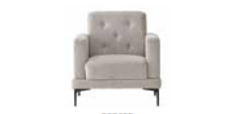 [BL5855] SOFA INDIVIDUAL FURION CON BRAZOS GRIS OBSCURO KON204119-5546