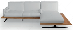 [BL5891] SOFA EN L SONETTO C1 OFF WHITE COU38587 -38588