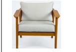 [BL6443] SOFA INDIVIDUAL PIETRA ACABADO COLOR CANVAS