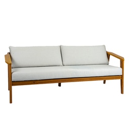 [BL6442] SOFA TRIPLE PIETRA ACABADO ACABADO COLOR CANVAS