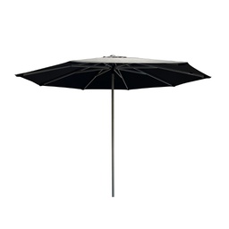 [BL6457] SOMBRILLA 3M REDONDA POP UP ESTRUCTURA PLATEADA CON TELA NEGRA A HAIUKP39308-2S-4208
