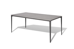 [BL6570] MESA COMEDOR MARRA CHARCOAL 180X90 ART301T