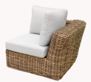 [BL6599] SOFA SECCIONAL ESQUINERO MAVIS CAFE CLARO ARTA1122A1