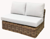 [BL6598] SOFA SECCIONAL DOBLE MAVIS CAFE CLARO ARTA1122B5