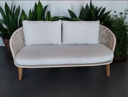 [BL6630] SOFA 2 PUESTOS BAGEL COLOR BEIGE J5AKC8605B11ROP