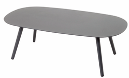 [BL6639] MESA CENTRO LOIRE NEGRA 110X60X36CM J5AAT5320D63ALU