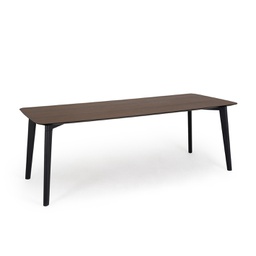 [BL6732] MESA COMEDOR CORVO 190X90CM BASE TOFFE SOBRE SANDALEX 3089 YEC123312