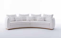 [BL6827] SOFA TRIPLE THERA BLANCO 4A77 330X090X088 SER010402