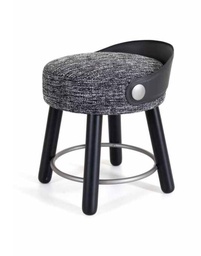 [BL6843] BANCO HUGO NEGRO SEM1583-PEF S-275