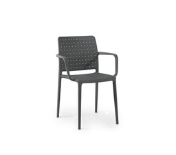 [BL6954] SILLA FAME-K CON BRAZOS ANTHRACITE 75 CM PAP901734-22