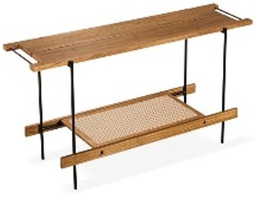 [BL6984] MESA CONSOLA EVEN COLOR ALMENDRA 180X53X76 SULAPD0051