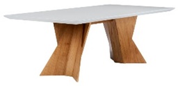 [BL6980] MESA COMEDOR JANTAR FOLD COLOR ALMENDRA  200X100X77 SULMSA1018 