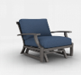 [BL7170] SOFA INDIVIDUAL MARTINEQUE GRIS COJIN AZUL HAI16C067A-G