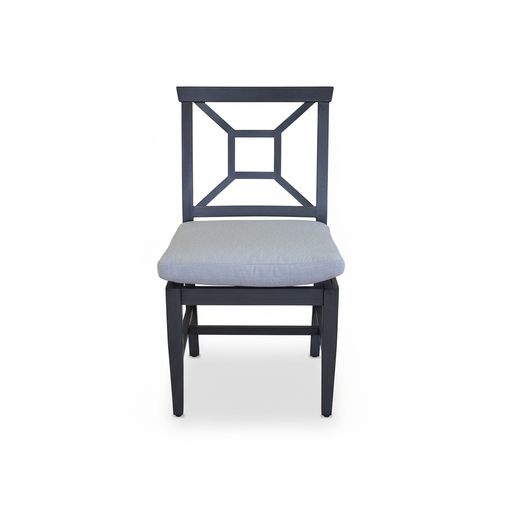 SILLA COMEDOR MARTINEQUE GRIS COJIN BEIGE HAI16C65A-K