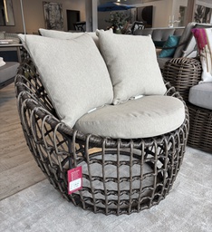 [BL7192] SOFA INDIVIDUAL ACCENT FIBRA CAFE MIXTO HAI21C015A-W