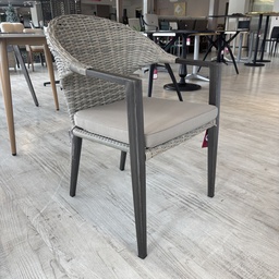 [BL7229] SILLA MONATE CON BRAZOS GRIS MIXTO EAS1065GM