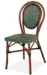 [BL7356] SILLA PARIS 7 VERDE SIN BRAZOS BROWN RATTAN J5AC3507N01RAT