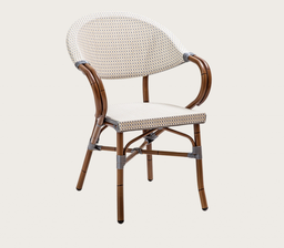 [BL7427] SILLA PARIS 5B CON BRAZOS OSCURA J5AAC3505B04TEX